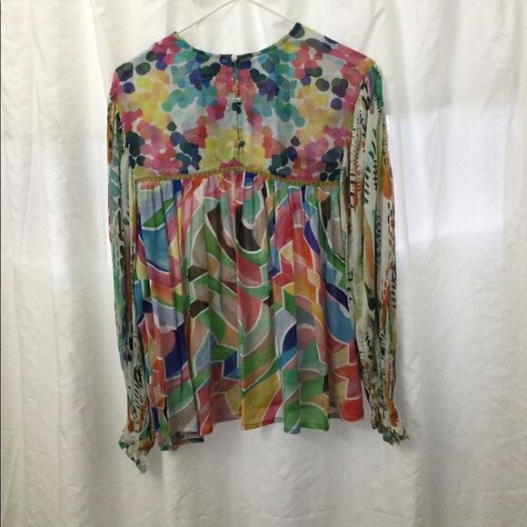 NWT Blank London SP multicolor top Anthropologie - Picture 3 of 8